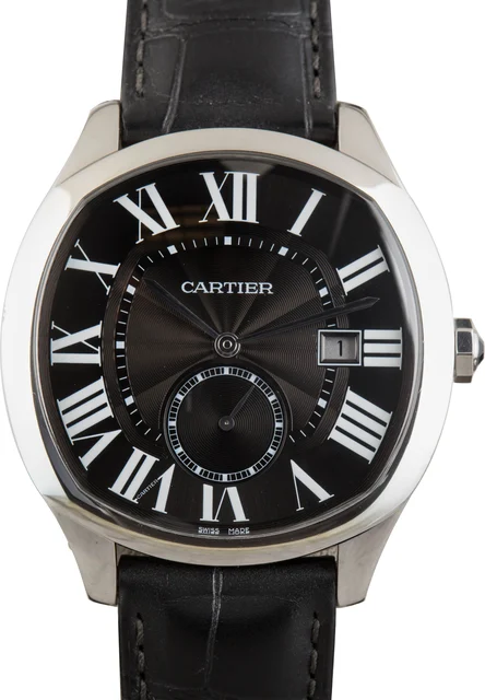 Cartier Drive De Steel WSNM009 Black Dial WSNM0009 kol saati