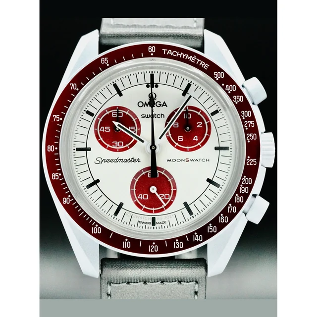 OMEGA Swatch X Speedmaster MoonSwatch Mission to Pluto 210000053973 kol saati
