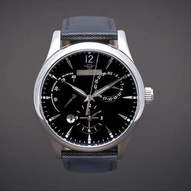 Matt Arend L'atelier Dual Time Silver / Black MA 760 L'ATELIER DUAL TIME SILVER / BLACK ko