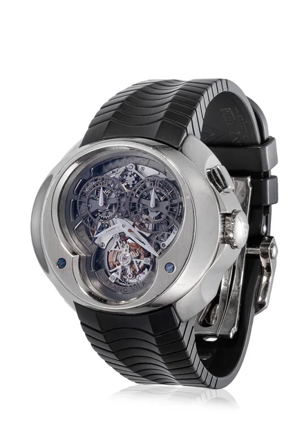 Franc Vila FRANC VILA REF FVN4 ,COBRA SKELETON TOURBILLON WHITE GOLD LIMITED EDITION 8 PIE