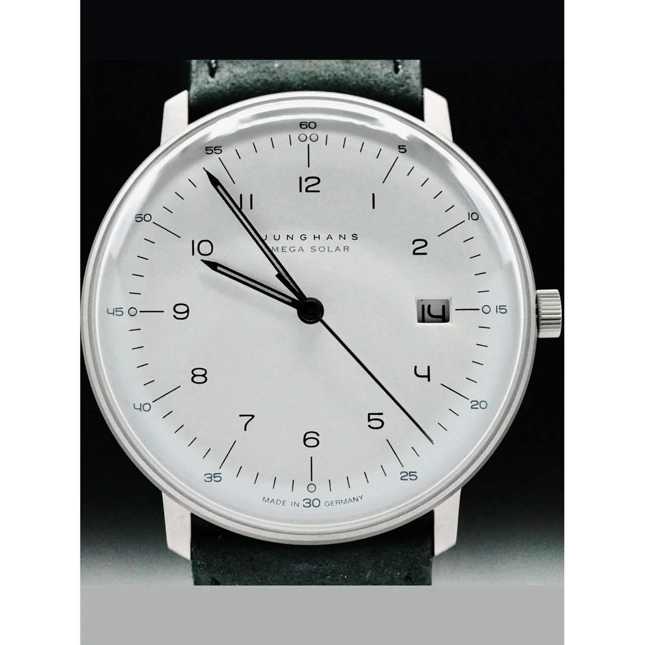 Junghans Max Bill Mega Solar 210000064419 38 mm kol saati