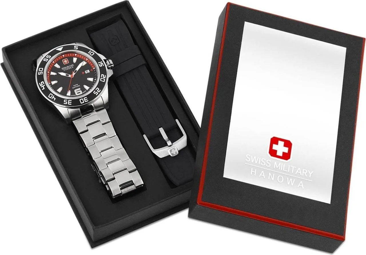 Swiss Military Hanowa 06-5362.04.007.07SET 44 mm kol saati
