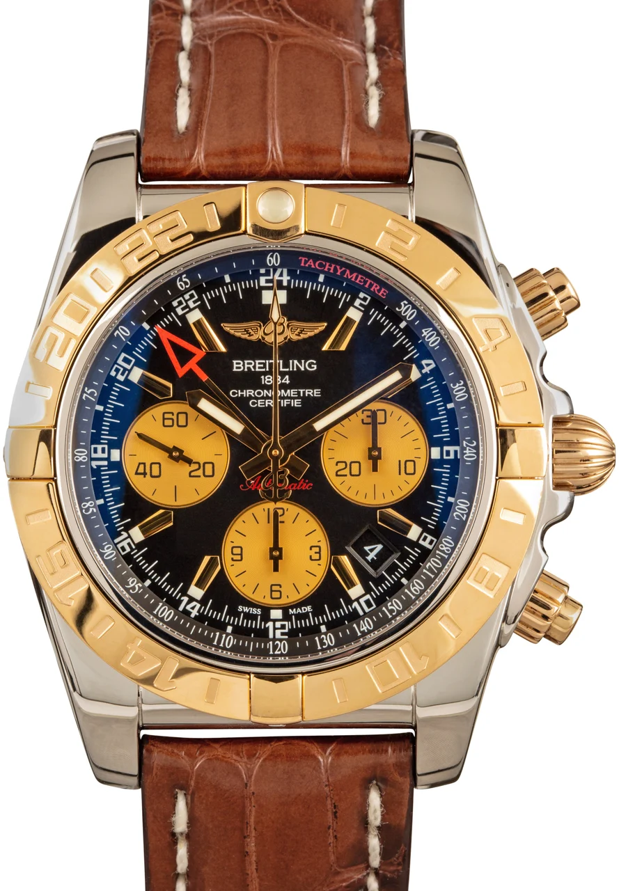 Breitling Chronomat Evolution 44 Black CB0420 44 mm kol saati