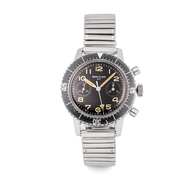 Breitling BREITLING REF. 817, STAINLESS STEEL, WITH ORIGINAL BOX, UNWORN, MADE FOR THE SPE