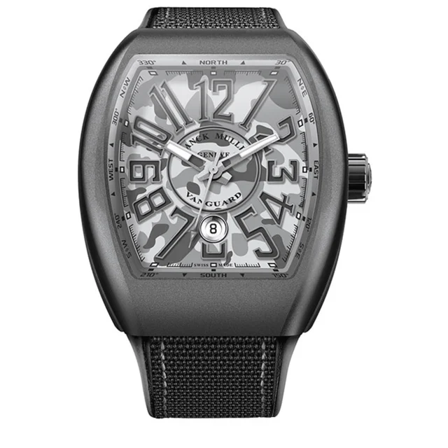 Franck Muller Vanguard V 45 SC DT CAMOU MC TT kol saati