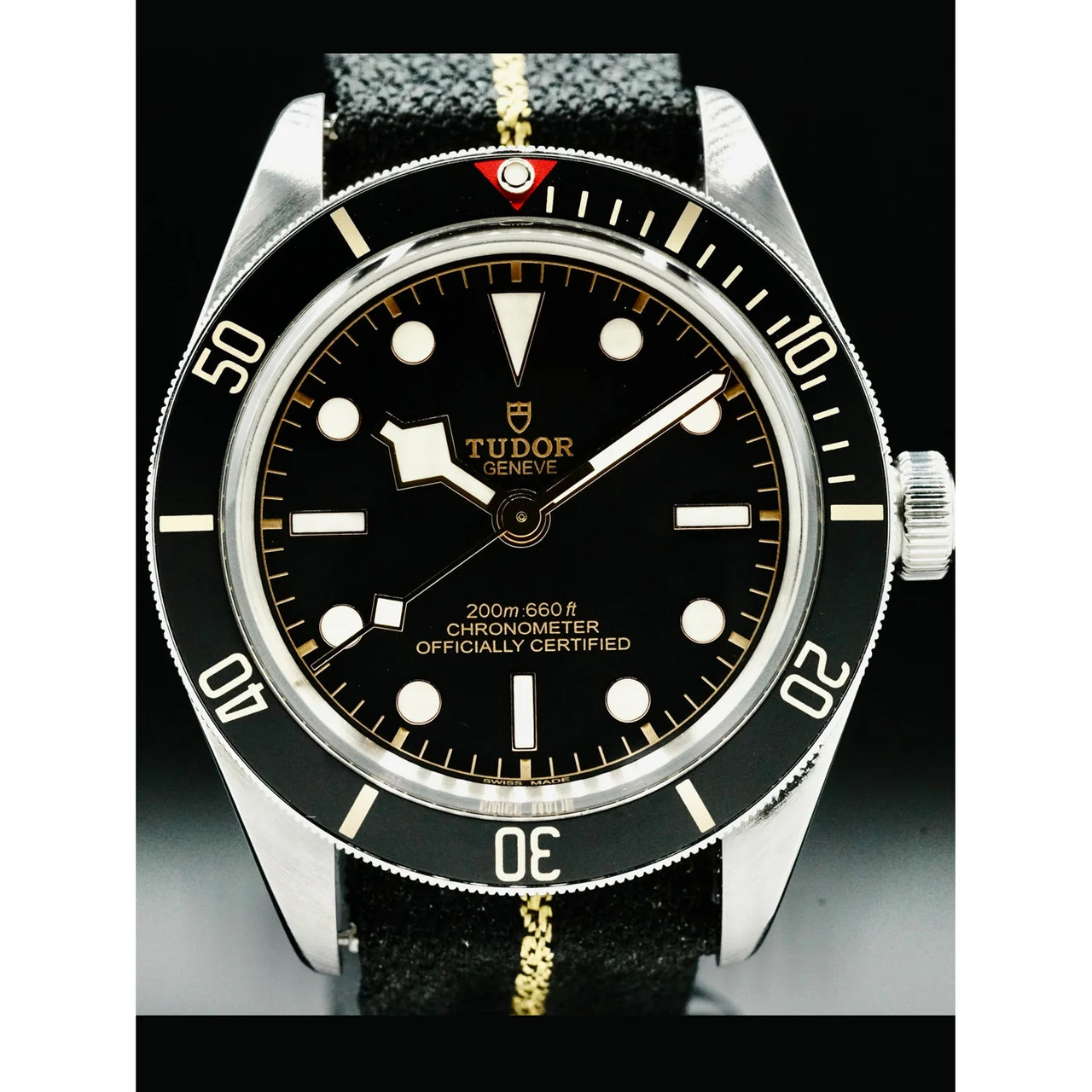 Tudor Black Bay 58 Black Dial Black Bezel 210000036726 39 mm kol saati