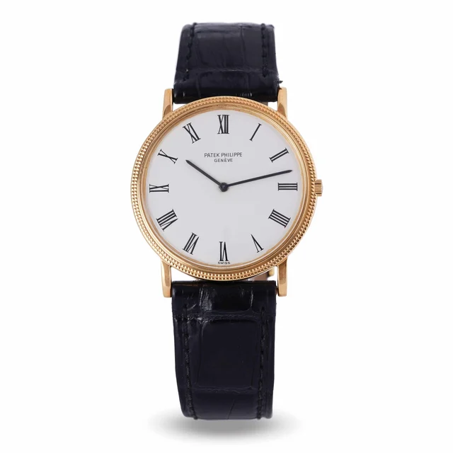 Patek Philippe PATEK PHILIPPE, REF. 3520J, CALATRAVA, 18K YELLOW GOLD kol saati