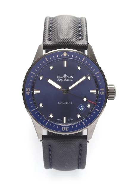 Blancpain BLANCPAIN, REF. 5000-0240-052A, BATHYSCAPHE, CERAMIC kol saati