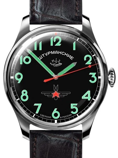 Sturmanskie Gagarin Commemorative, Manual Winding Mechanical Watch with 40mm Titanium Case