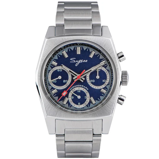 Sugess Sugess 419 蓝面三蓝眼 钢带 kol saati