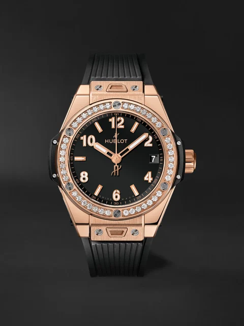 Hublot Big Bang One Click King Gold Diamonds 465.OX.1180.RX.1204 kol saati