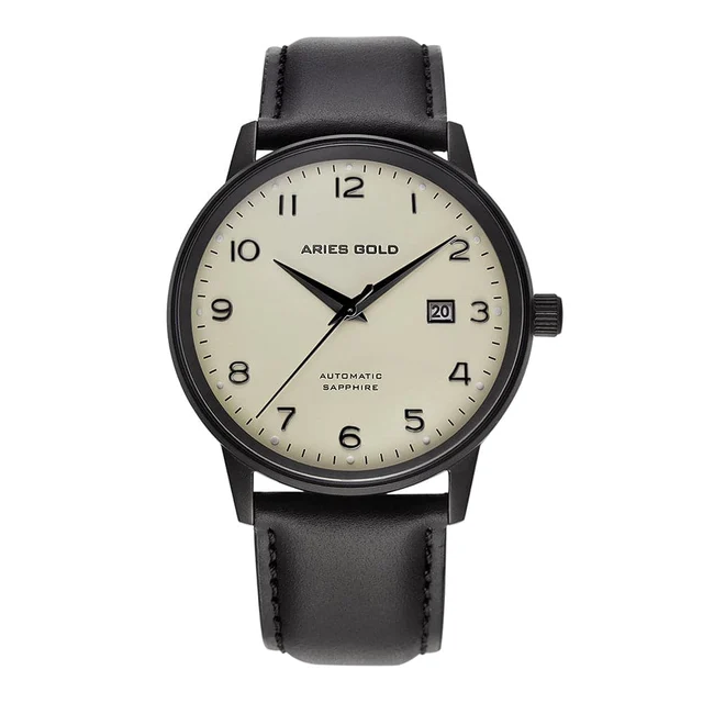 Aries Gold Infinum G 9010 BK-BEI kol saati