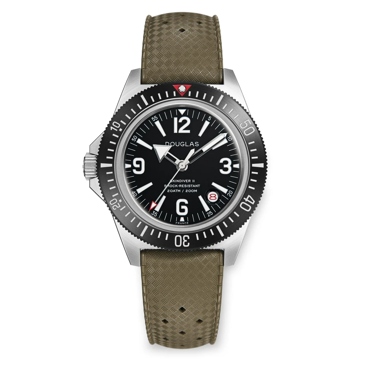 Wolbrook 23-S2P-002-RB1-GRN-LE1 48 mm kol saati