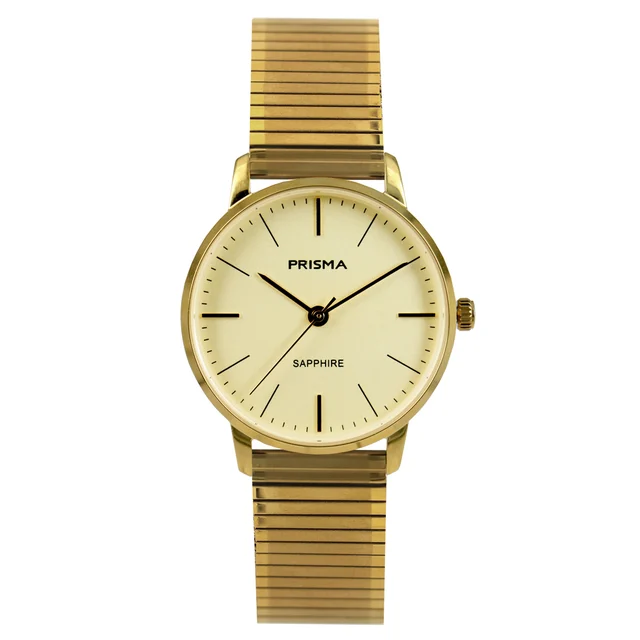 Prisma Watch P.2091.61E IPG Stainless Steel Champagne Stretc kol saati