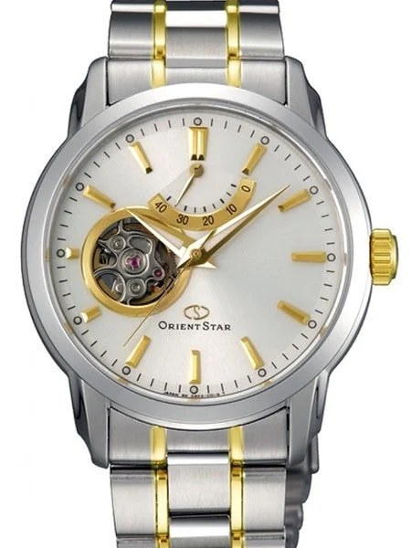 Orient Star Open-Heart Automatic with Sapphire Crystal and Power Reserve #DA02001W kol saa