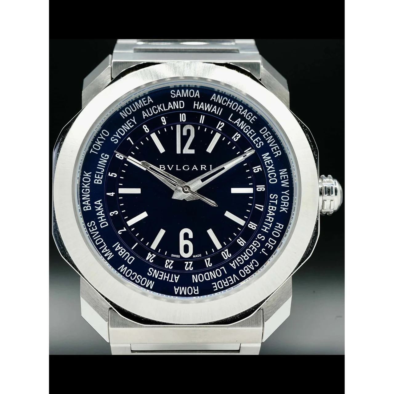 Bulgari Octo Roma Stainless Steel 41mm 103481 210000033183 41 mm kol saati