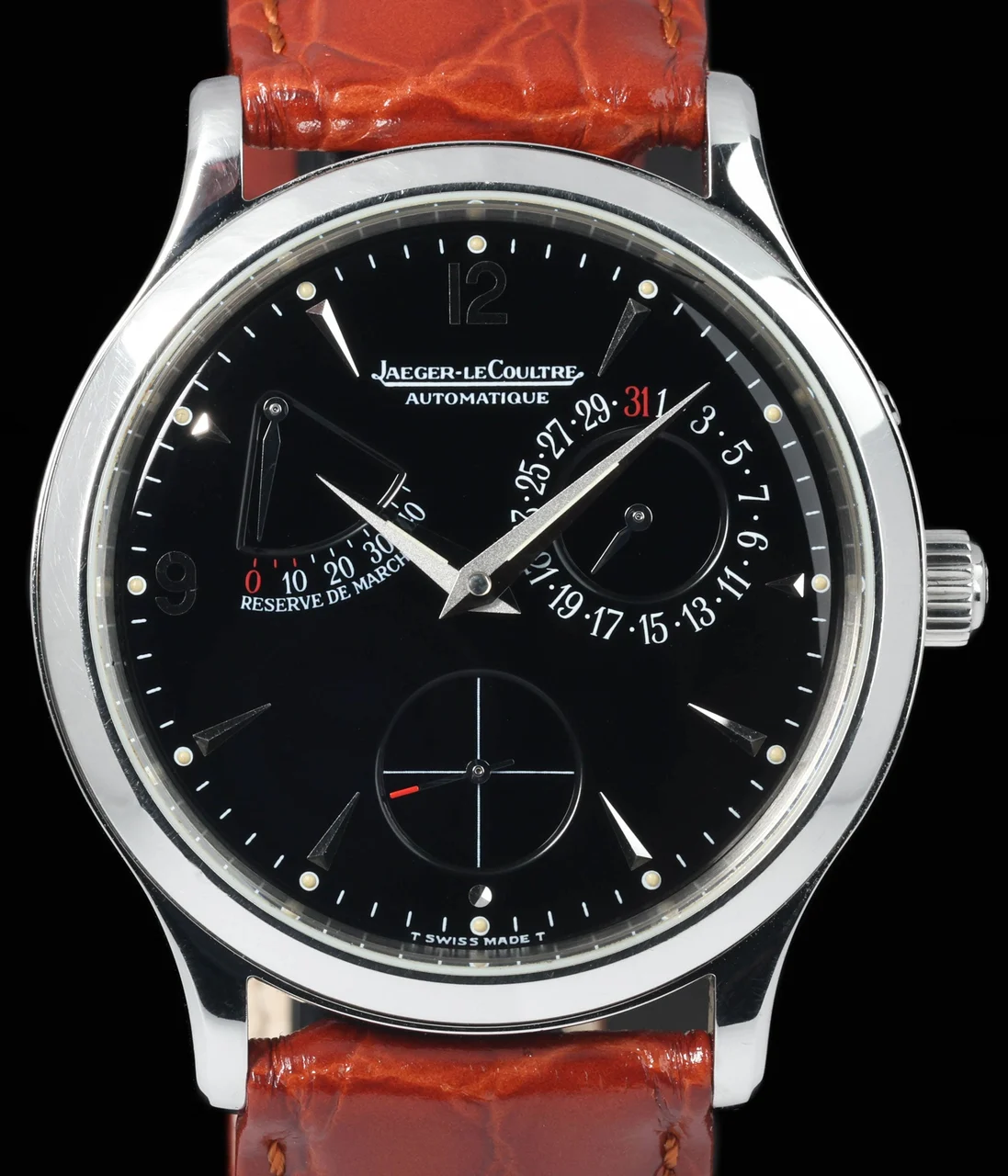 Jaeger-Lecoultre Master JAEG-LECOULTRE-MASTER-RESERVE-DE-MARCHE-140.8.93.S-37MM-2000s 37 mm kol saati