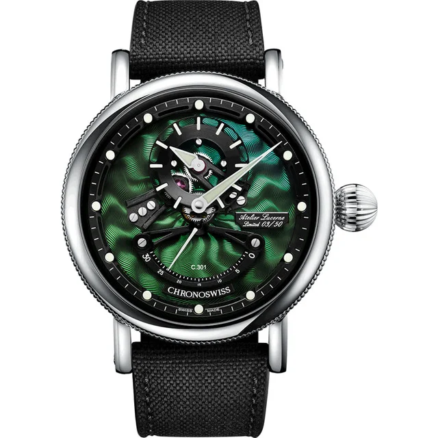 ChronoSwiss Open Gear ReSec Jungle CH-6923-DGRBK kol saati
