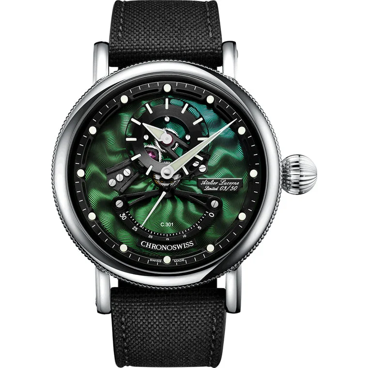 ChronoSwiss Open Gear ReSec Jungle CH-6923-DGRBK kol saati
