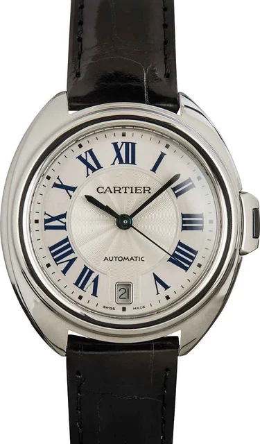 Cartier Cle De Stainless Steel WSCL0017 kol saati