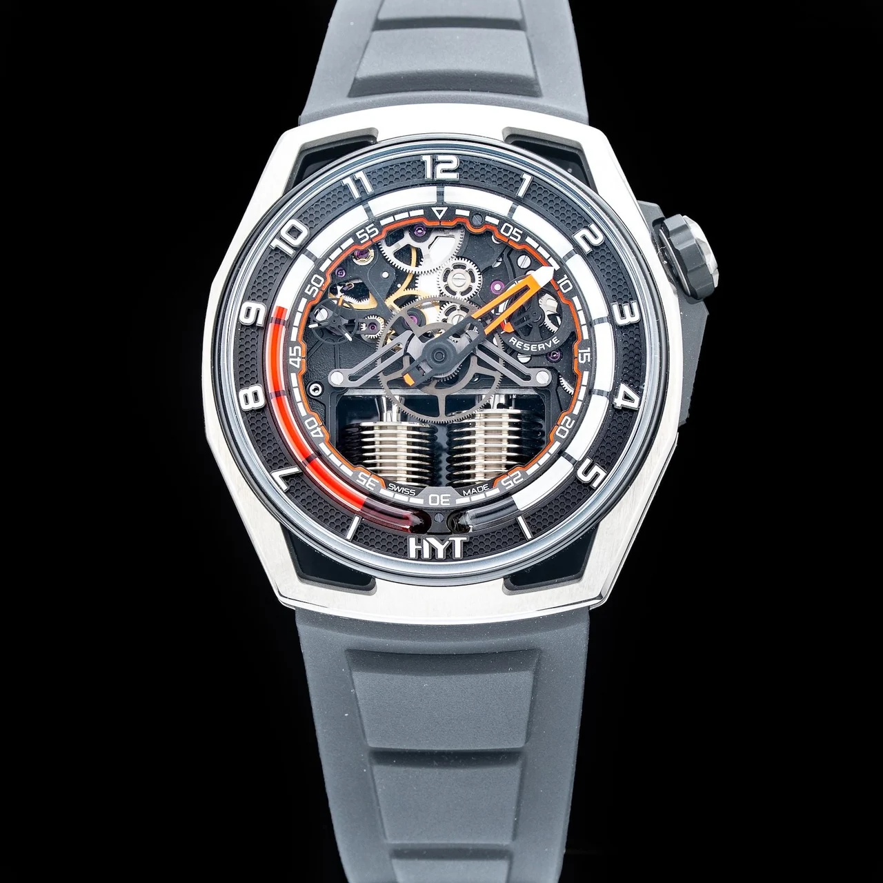 Hyt Hastroid Silver Red Limited Edition NAP210009N8109 kol saati