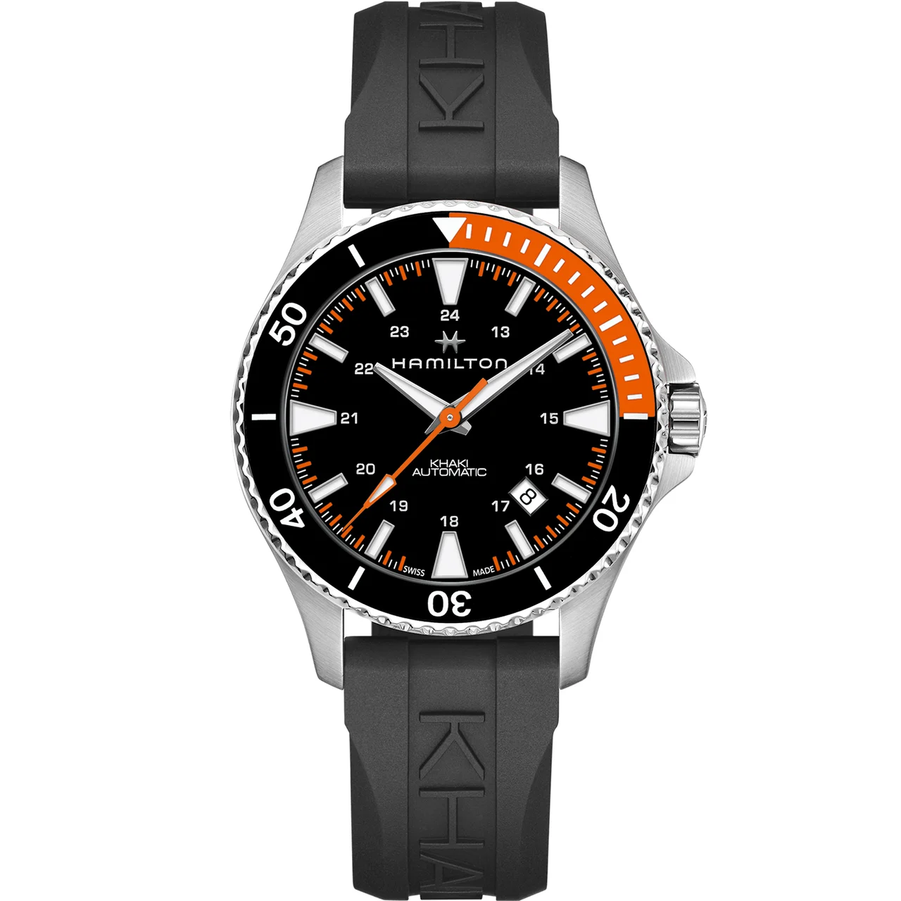 Hamilton Khaki Navy Scuba Auto H82305331 40 mm kol saati