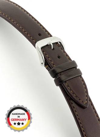 RIOS Leather Strap Merino - Mocha - Lamb Skin 4707/RI kol saati