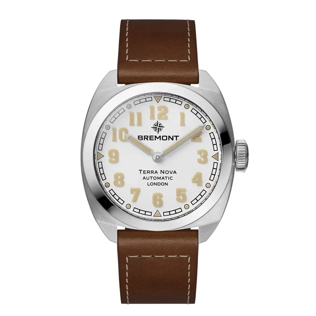 Bremont Terra Nova TN38-ND-SS-WH-L-S kol saati