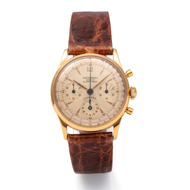 Universal UNIVERSAL, REF. 12299, COMPAX CLIMATE PROOF, YELLOW GOLD kol saati