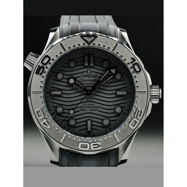 OMEGA Seamaster Diver 300 Black Ceramic Black Dial 210000058757 kol saati