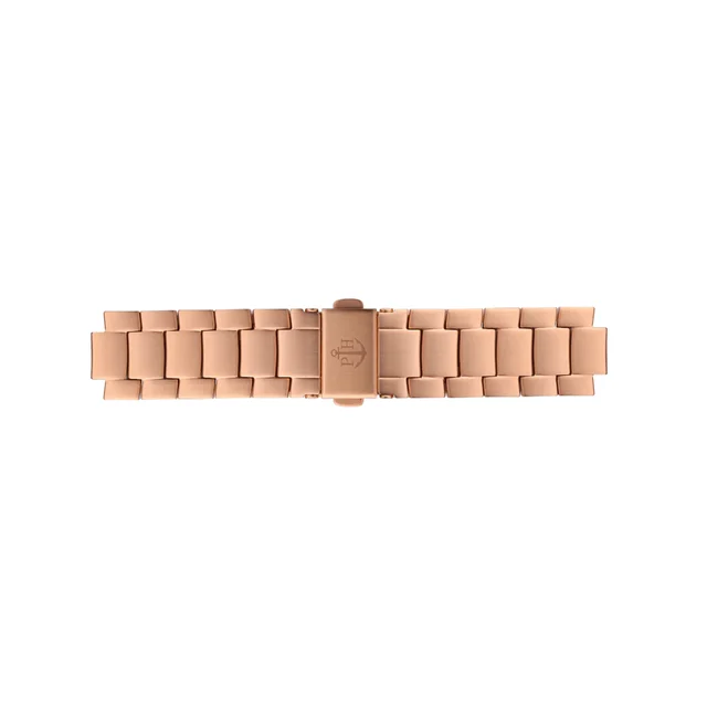 Default Metall Uhrenarmband Roségold 16 mm PH-M-RM-33S kol saati