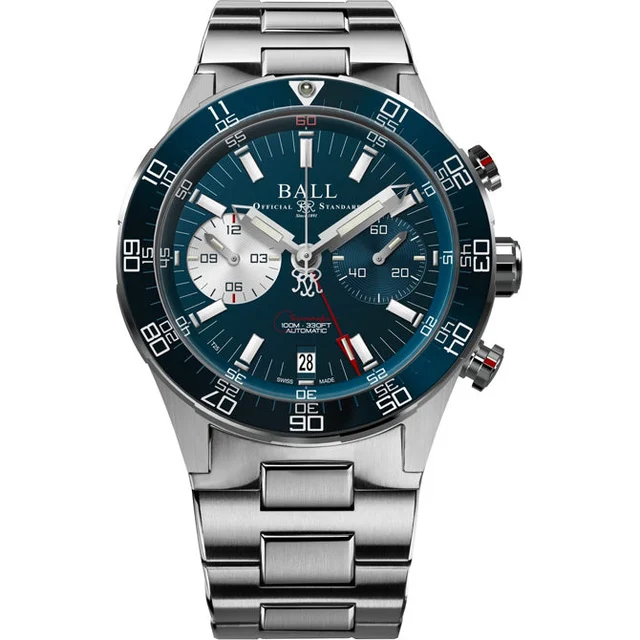 Ball Roadmaster Chronograph Blue Dial DC3180C-S2CJ-BE kol saati