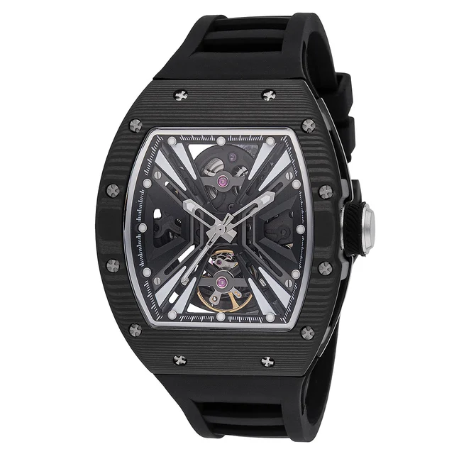 Invicta Rally Vortex Automatic Watch w/ Skeleton Dial - 41mm. Black (49029) kol saati