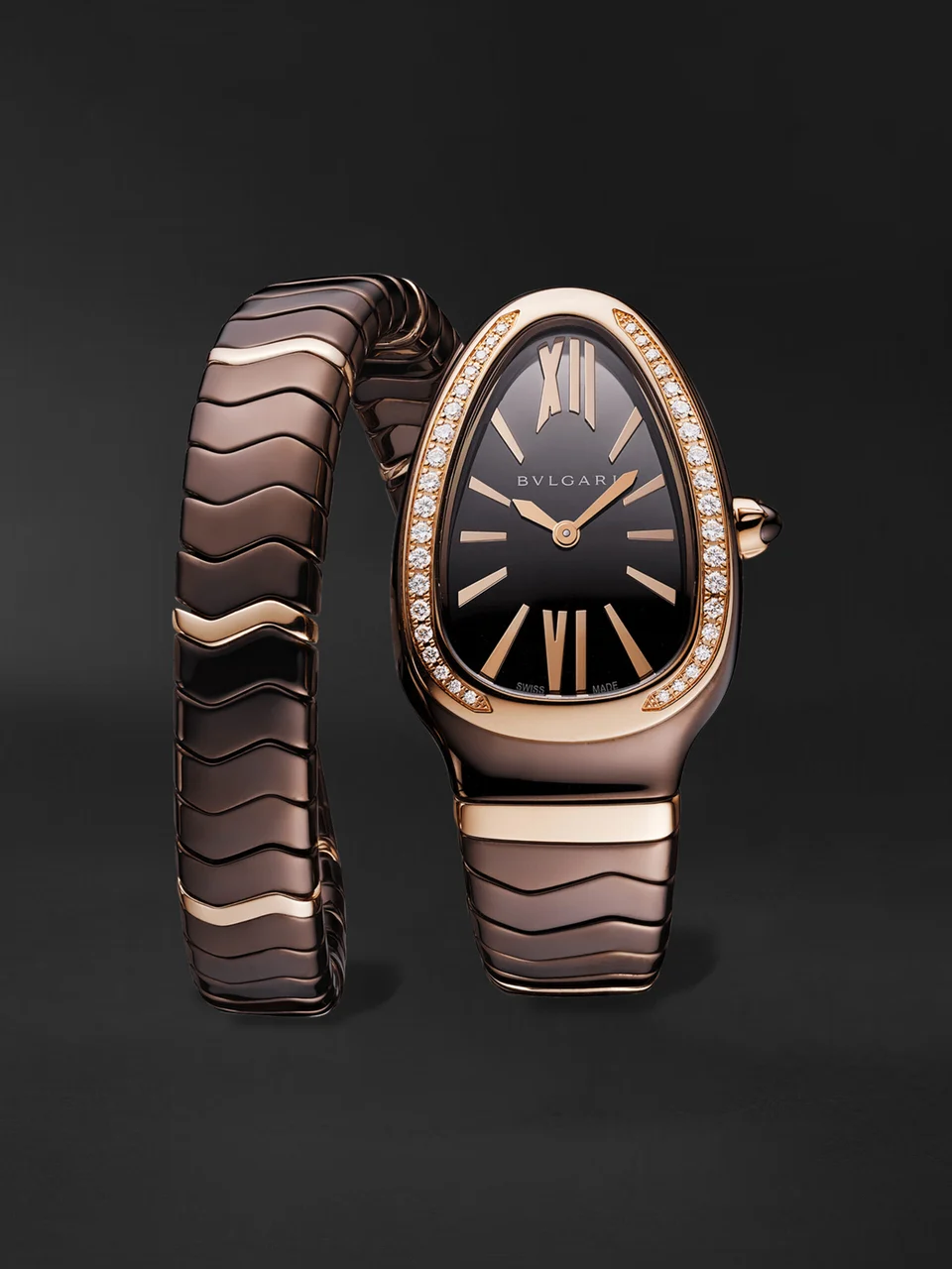 Bulgari Serpenti Spiga 103060 35 mm kol saati