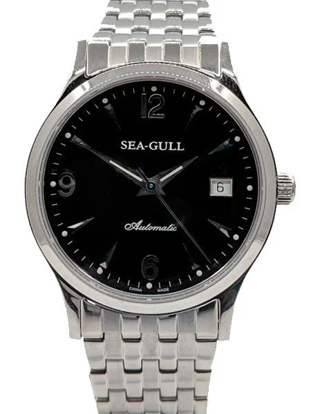 Sea-Gull Automatic Dress Watch with Bracelet and Sapphire Crystal #M198SB kol saati