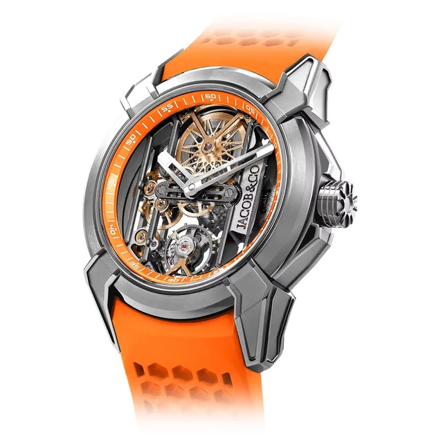 Jacob & Co. Jacob & Co. Epic X Skeleton Orange EX110.20.AO.AA.A kol saati