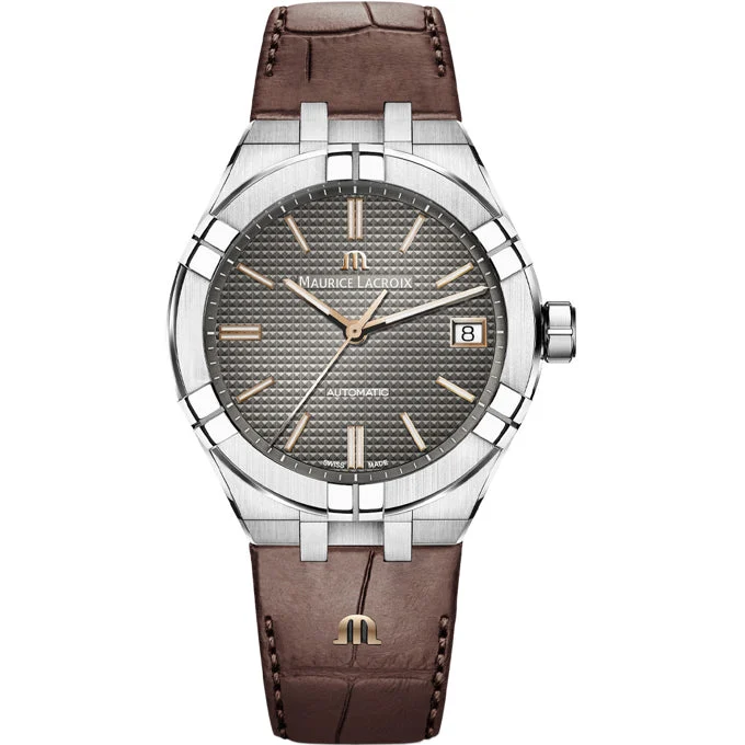 Maurice Lacroix Aikon Automatic Date 39mm AI6007-SS001-331-1 39 mm kol saati