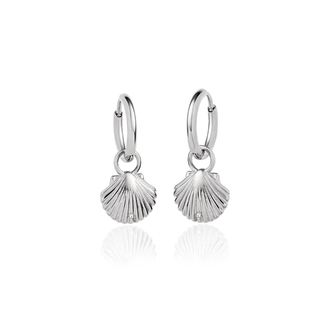 Default Scallop Ohrring Silber PH-JE-1822 kol saati