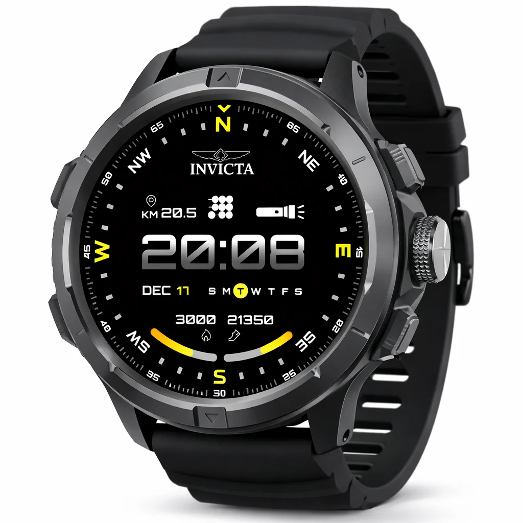 Invicta I-Tech Watch - 53mm. Black (ITECH-009) kol saati