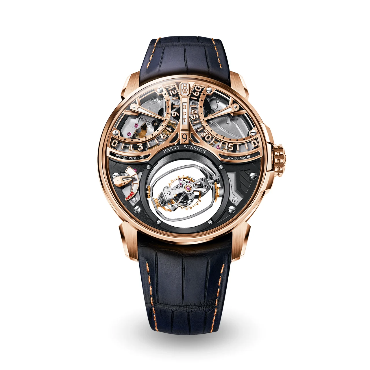 Harry Winston HCOMTT47RR002 47 mm kol saati