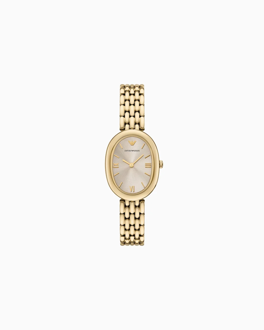 Emporio Armani Two-Hand Gold-Tone Stainless Steel Watch AR11707 34 mm kol saati