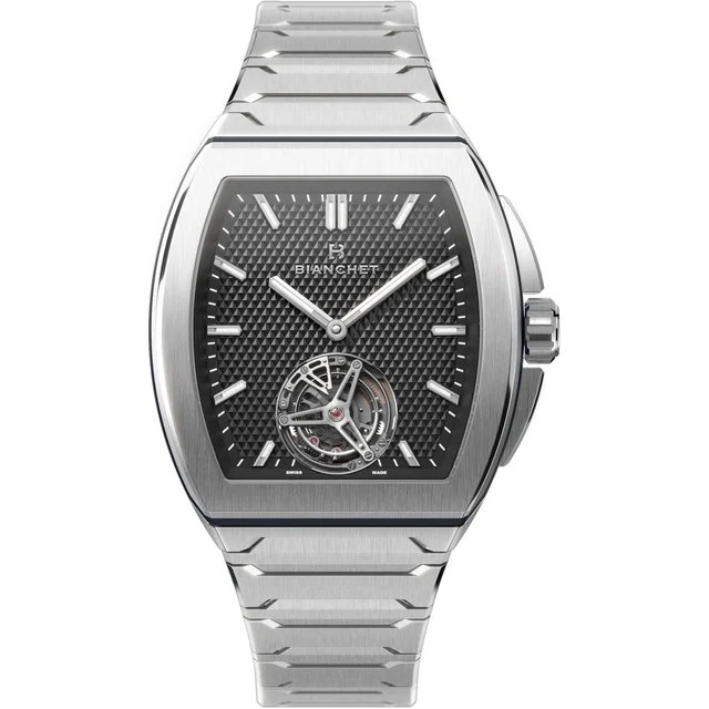 Bianchet Flying Tourbillon Ultrafino Titanium Black UFFTDLTNBK kol saati