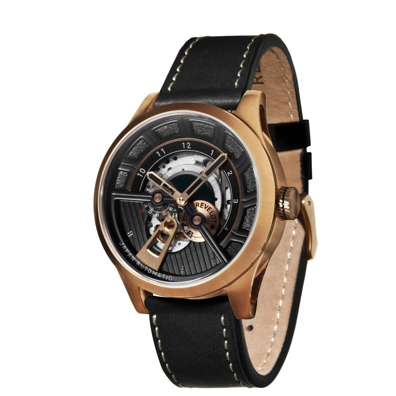 REVELOT Avantgarde R7-4B3B3B1_S22-7A4BL1 45 mm kol saati