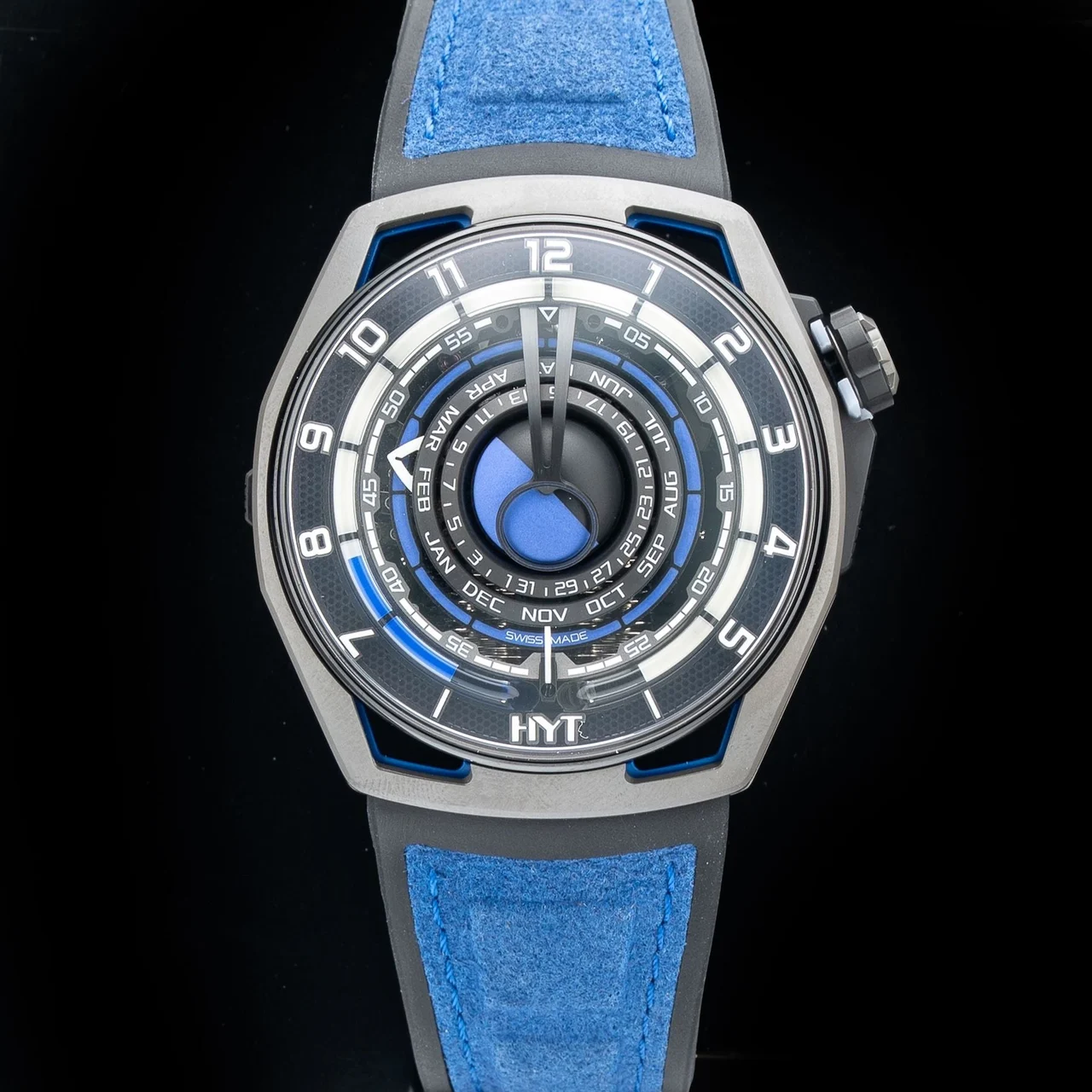 Hyt Moonrunner Supernova Blue H02758-A kol saati