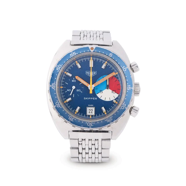Heuer HEUER, REF. 73464, SKIPPER, STAINLESS STEEL kol saati