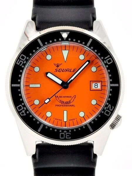 Squale meter Professional Swiss Automatic Dive watch with Sapphire Crystal #1521-026-OB ko