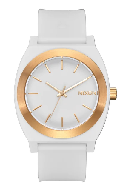 Nixon US Time Teller OPP - White / Matte Gold A1361-5169-00 kol saati