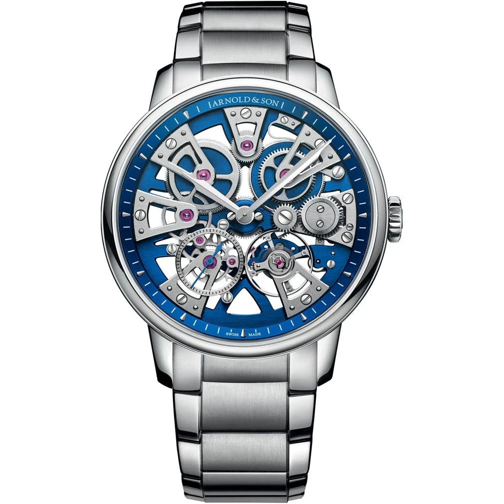 Arnold & Son Nebula 40 Steel 1NEGS.U01A.S135D 40 mm kol saati