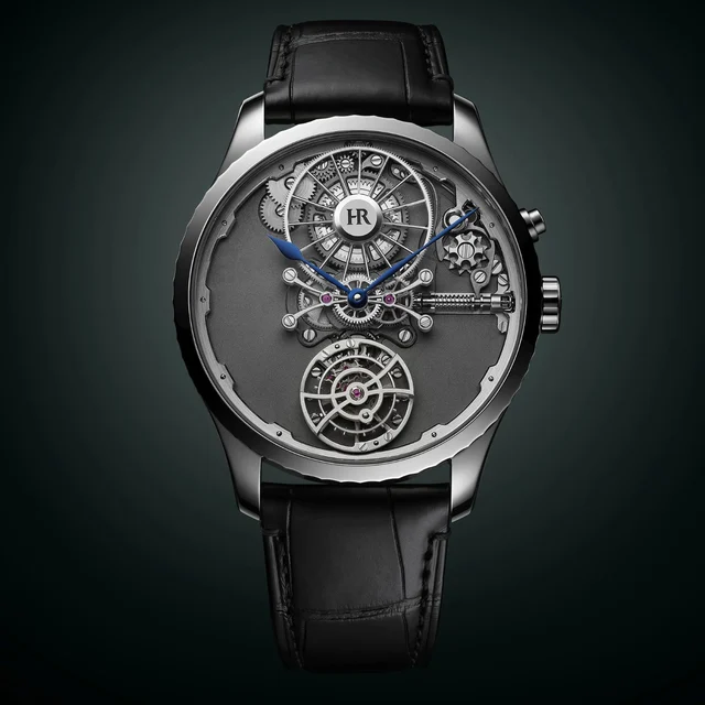 Haute-Rive Haute Rive Honoris Meccanica Ruthenium Steel HM-SS-RU kol saati