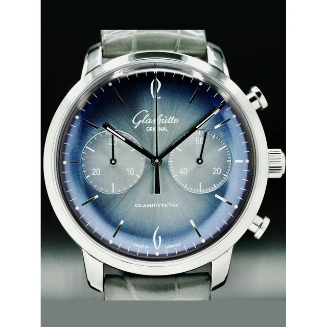 Glashutte Original Glashütte Original 1-39-34-04-22-04 Sixties Chronograph Glacier Blue 21